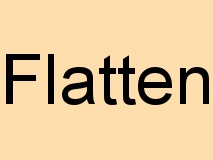 Flatten example